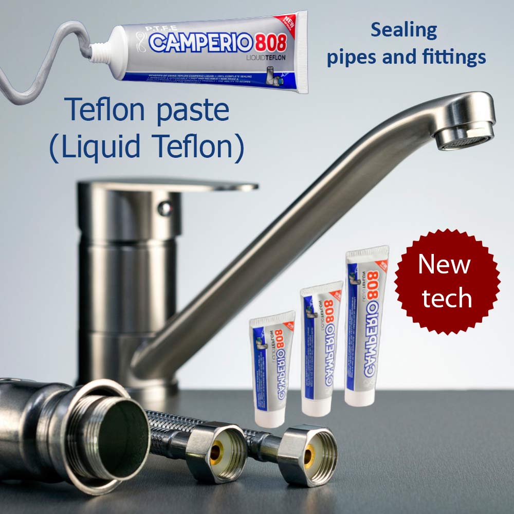 The importance of liquid Teflon for sealing pipes and fittings